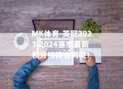 MK体育-英冠2023-2024赛季最新积分榜排名揭晓！